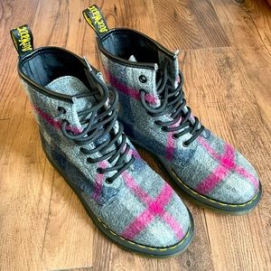 Plaid, Felt Dr. Martens